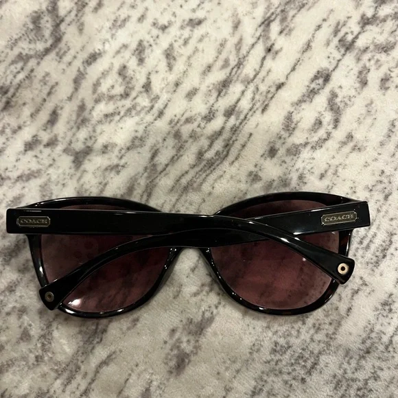 Coach Black and Brown Sunglasses - Picture 2 of 3